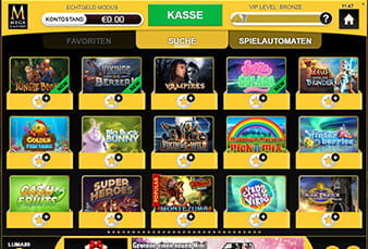 Das MegaCasino bietet euch eine Menge an Top-Spielen!