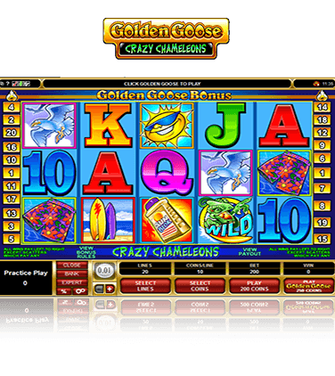 Golden Goose Crazy Chameleons Game